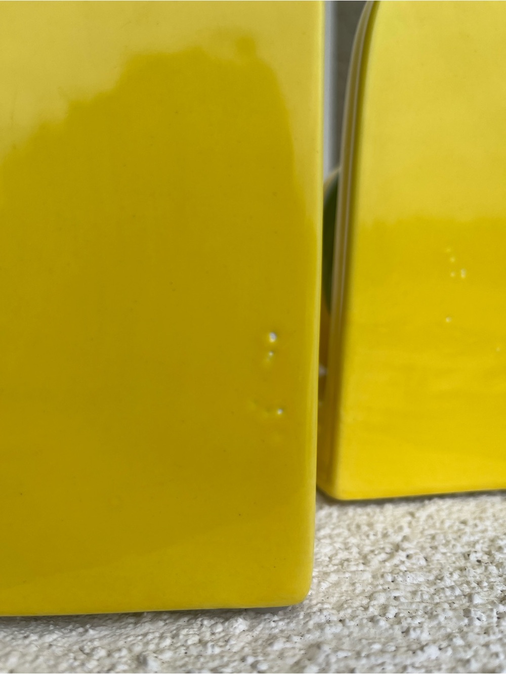 Ceramic Yellow Lemon Bookends - Picture 6 of 7